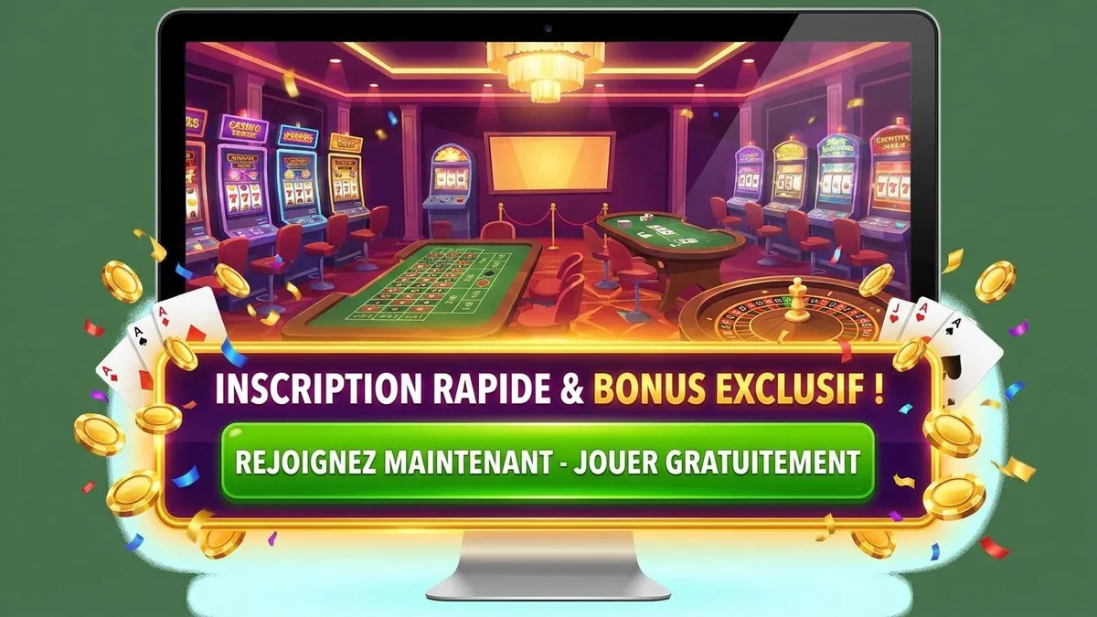 Inscription avec bonus